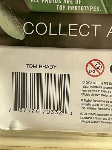 McFARLANE SPORTS PICKS NFL SERIES 5 NE PATRIOTS QB TOM BRADY BLUE VARIANT - Picture 8 of 9