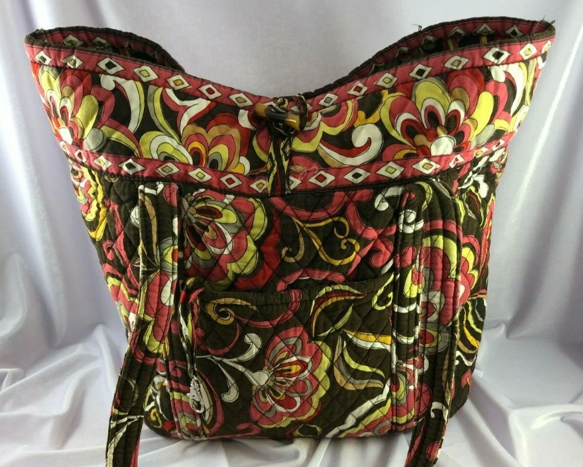 Vera bradley large tote hot sale