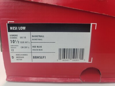 Brand New New Balance HESI LOW Letterman Mens NB Basketball Orange