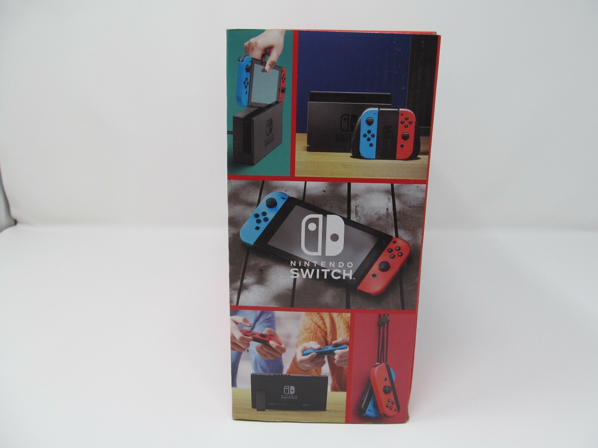 Brand-new Nintendo Switch console system with neon blue & red Joy
