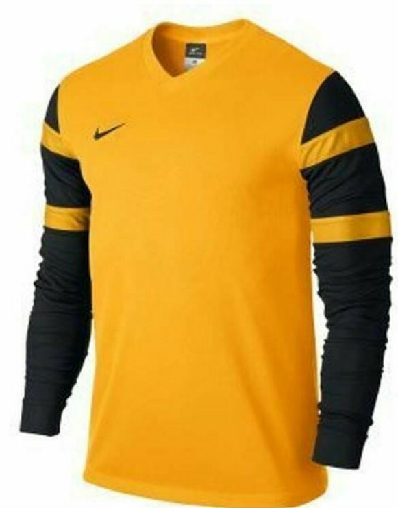 Nike MENS Dri-FIT Football Shirt Trophy II University Gold/Black