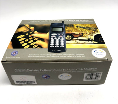 Vintage 1998 NOS Audiovox Airtouch MVX506AAA Wireless Portable Cellphone