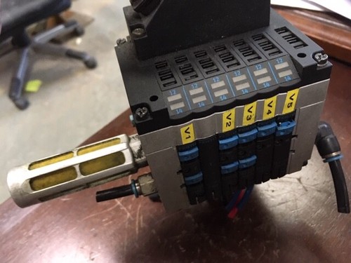 FESTO ASI BUS 6 VÁLVULAS TERMINAL COLECTOR CPV10-GE-MP-6 CPV-10-V1 ENVÍO GRATUITO A EE. UU. - Imagen 1 de 4