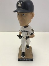Vintage Authentic Milwaukee Brewers Lyle Overbay Bobblehead