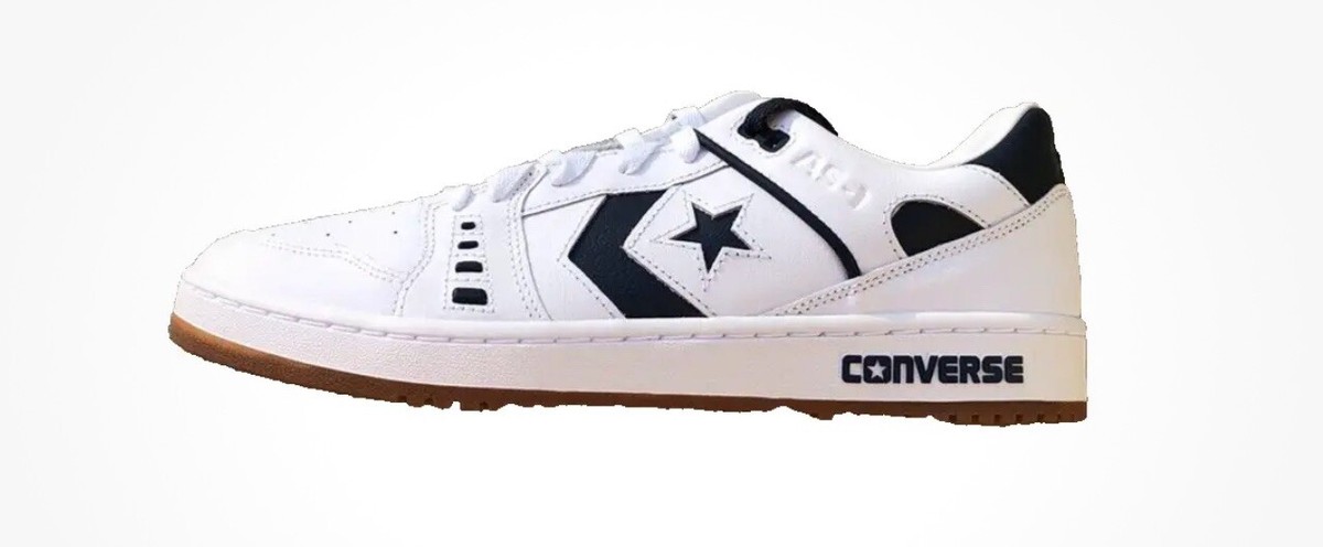 Converse CONS AS-1 Pro Ox White Navy Gum Skate Shoes A04597C Men's