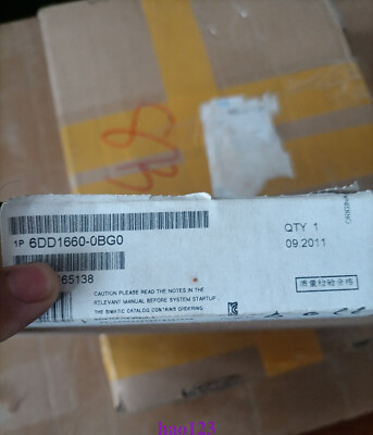 SIEMENS 6DD1660-0BG0 SIMATIC TDC COMMUNICATION MOD CP52IO NEW IN OPEN BOX DHL