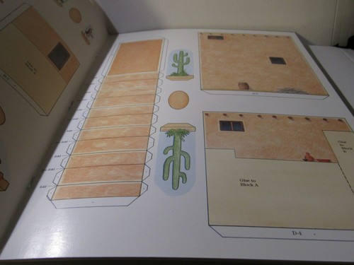 Pueblo Village Book Paper Village Kit Easy Educational Home School Learning - Picture 4 of 6
