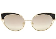 Marciano By Guess GM0796 32C Gold Cat Eye Metal Sunglasses Frame 53-17-140 SD