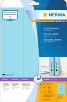 Ordneretiketten A4 Blau 61X297 Mm Papier Matt Blickdicht 60 St.