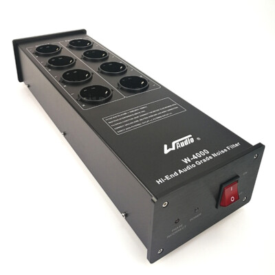 W-4000 Power Conditioner Power Purifier Audio Noise Power Filter with EU outlet