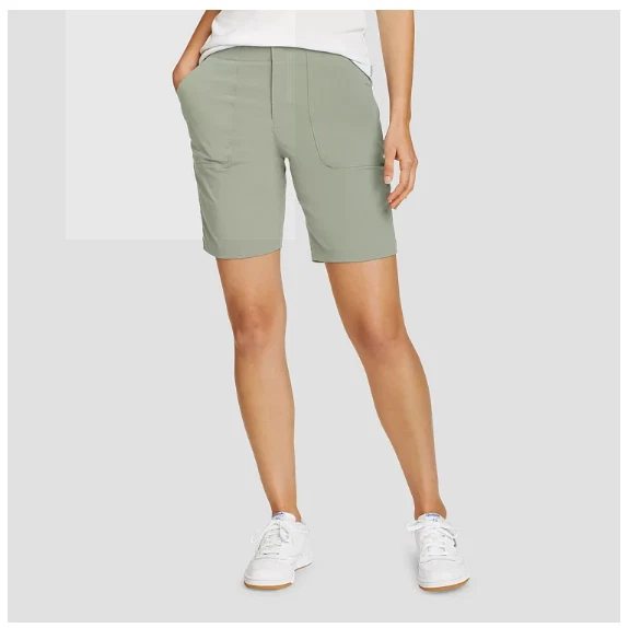 [Eddie Bauer] Women's Horizon Bermuda Shorts  - Size 8 - New - 2024