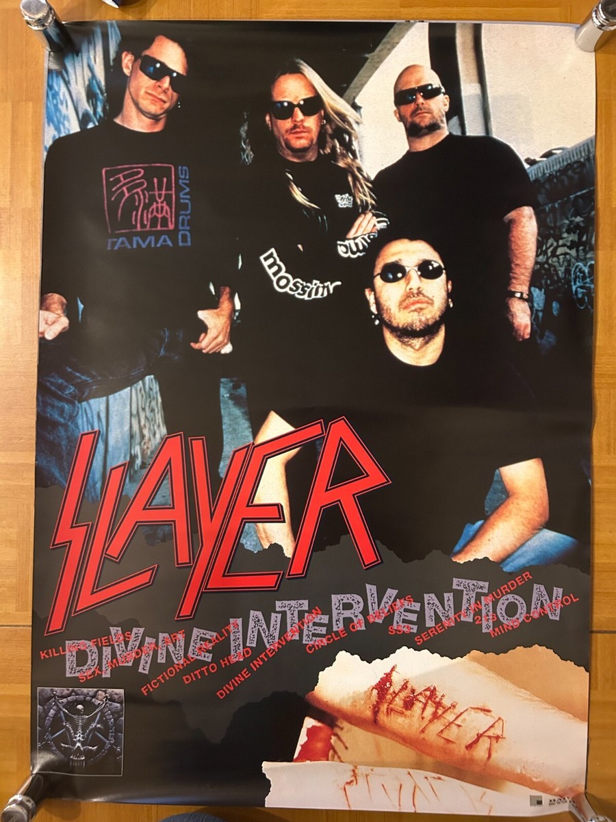 SLAYER / Divine Intervention 1994 Japan Original Promo