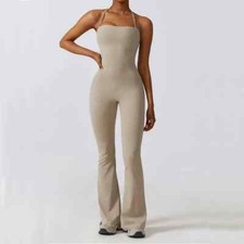 Yoga Jumpsuit One Piece Outfit Gym Fitness Bodysuit Workout Clothes for Women