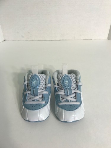 2022' Nike Air Penny Hardaway Lil Posite One "Aura-Worn Blue" Infant No Box - Picture 2 of 7