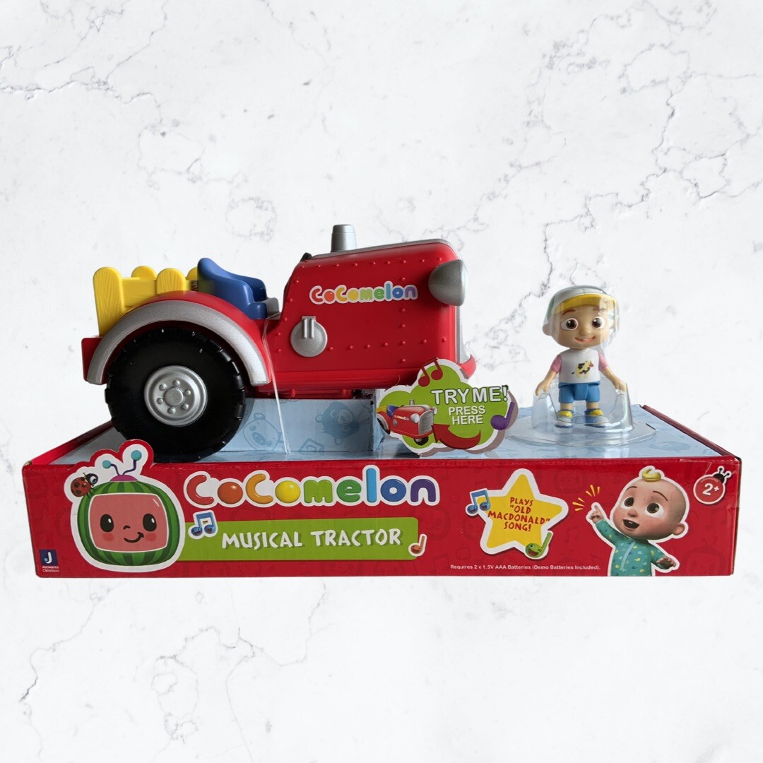 Cocomelon ココメロントラクターサウンド NEW CoComelon Musical Tractor MUSIC Sound & Exclusive 3” in