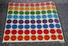 1800 Pcs 1" Smiley Happy Face Stickers / Labels Reward Stickers Multui color