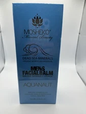 MOSHEKO AQUANAUT MENS FACIAL BALM 4 FL OZ. SEALED NEW GRAB YOURS TODAY