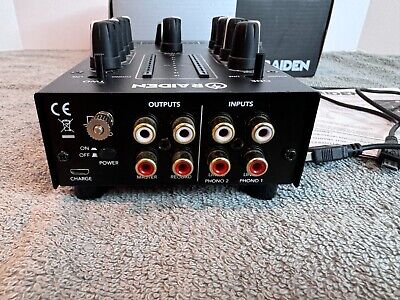 Raiden RPM-100 Portable 2-Channel DJ MIXER with Box | eBay Raiden RPM-100 Portable 2-Channel DJ MIXER with Box | eBay