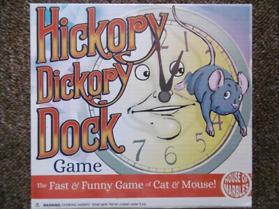 HOUSE OF MARBLES HICKORY DICKORY DOCK FAMILIE BRETTSPIEL KOMPLETT SEHR GUTER ZUSTAND
