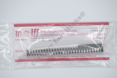 Wolff RUGER P85,P90, XP RECOIL SPRING 12LB 45712