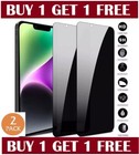 2-pak Ochrona prywatności Szkło hartowane Ochrona ekranu do iPhone 16 15 14 13 12 11 Max