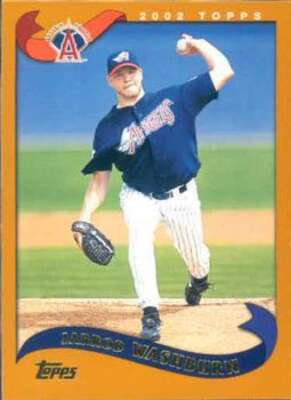 2002 Topps #382 Jarrod Washburn NM-MT Angels ID:81410
