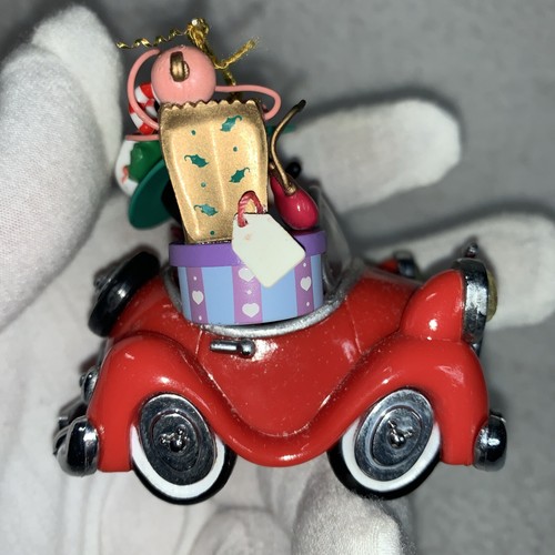 Disney Minnie Mall Haul Christmas Ornament by Enesco Treasury Vintage 1996 W/box - Picture 17 of 23