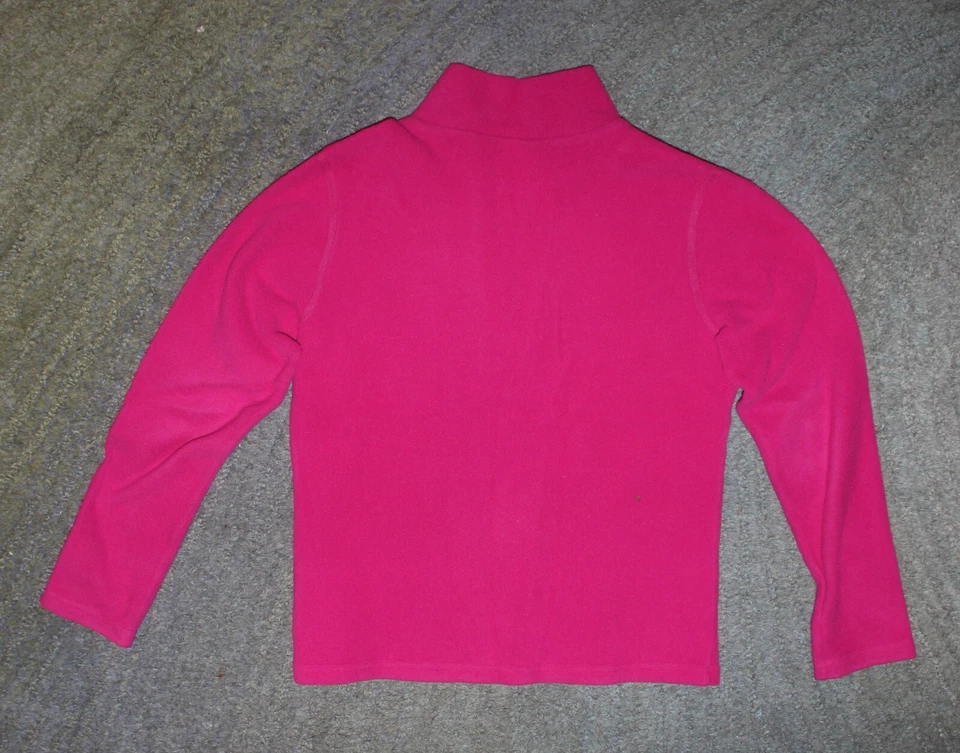 Top/chaqueta manga larga con cremallera 1/4 The North Face para niñas - talla L (14-16) - usada en excelente estado Foto 3 de 3