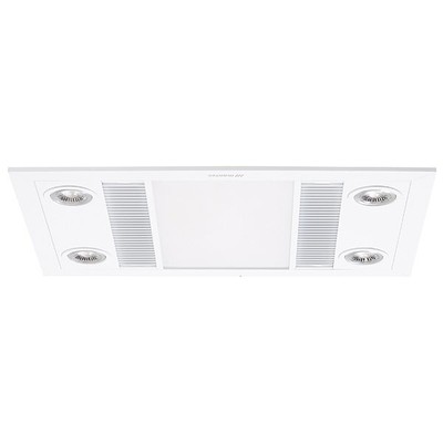 Martec Linear 3 in 1 Exhaust Fan With Gu10 LED White - MBHL1000W for sale  online | eBay