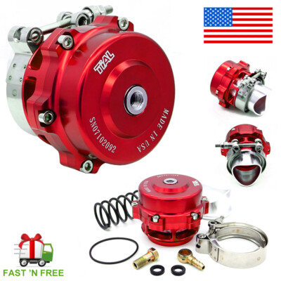 Tial Q BV50 Stye RED 50mm Blow off Valve BOV 6PSI + 18PSI Springs - FAST SHIP!