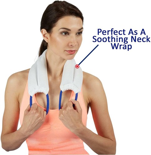 Bed Buddy Neck Wrap Hot / Cold Pack Pain Relief Therapy Moist Heat Microwavable - Picture 4 of 12