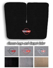 1984-1996 Chevrolet Corvette C4 Carpet Cargo Mat - Choose Color Official Logo