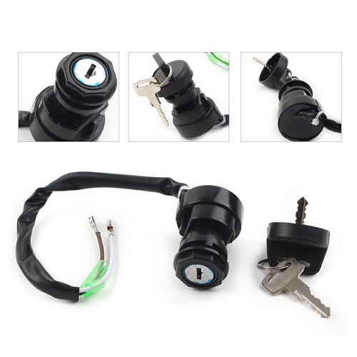 ATV Key Switch 2 Wire Ignition Switch Key For Kawasaki Bayou 300 Klf300 Atv 1989 1996 Replacement C 572201 - Foto 4