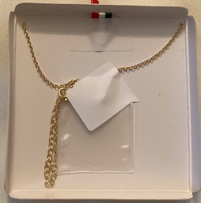Mia Fiore 18K Gold Plated over Sterling Silver Blue Clover