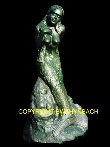 NEU GUMMI-LATEXFORM FORMEN FORM ZUR HERSTELLUNG VON GARTENZEMENT MYTHISCHE MEERJUNGFRAU STATUE