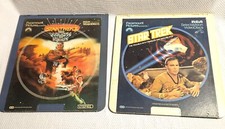 STAR TREK RCA SelectaVision CED VideoDisc Lot of 2-WRATH OF KHAN TRIBBLES 20