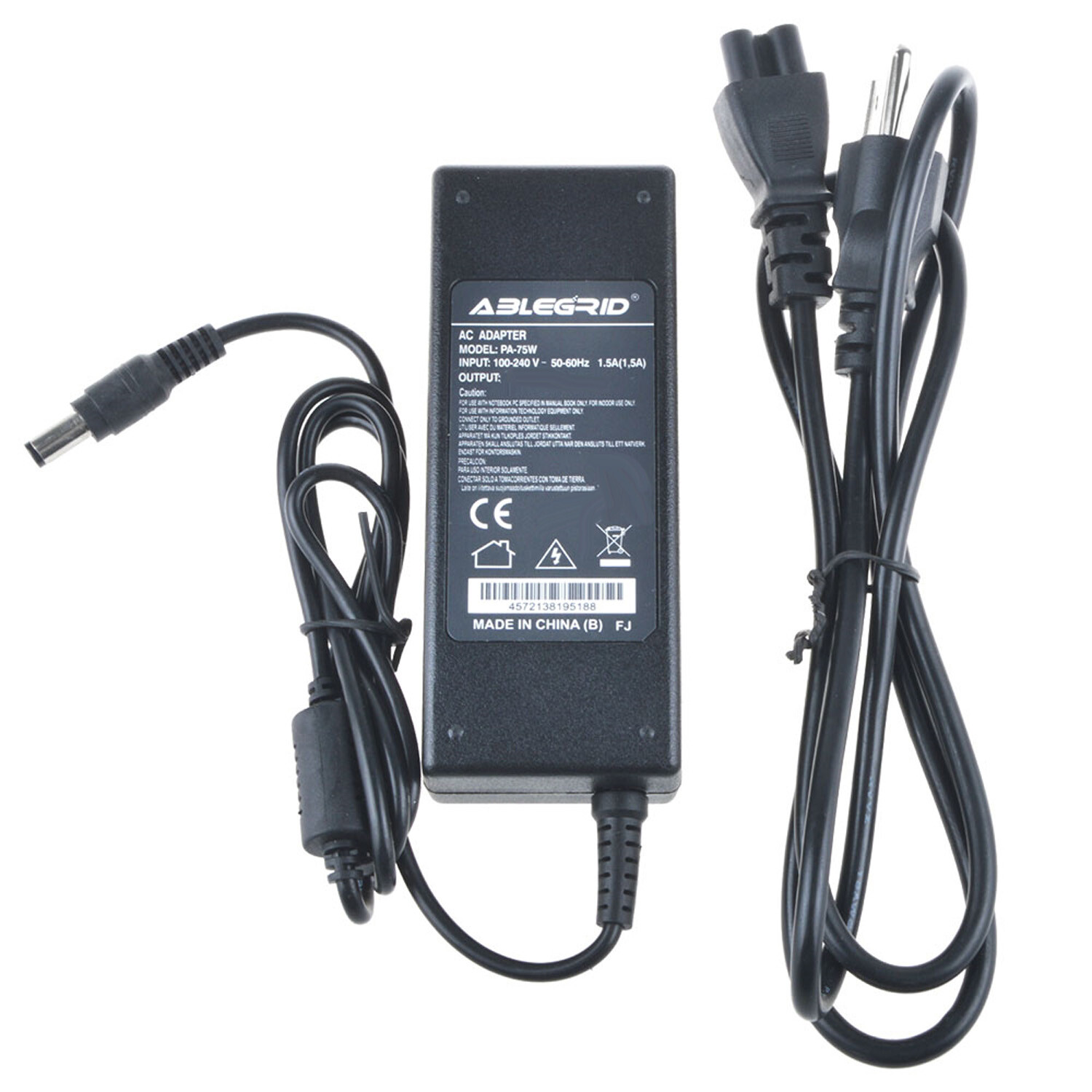 Charger For Lenovo B490 B490s B580 B590 Bolt Iv Laptop Power
