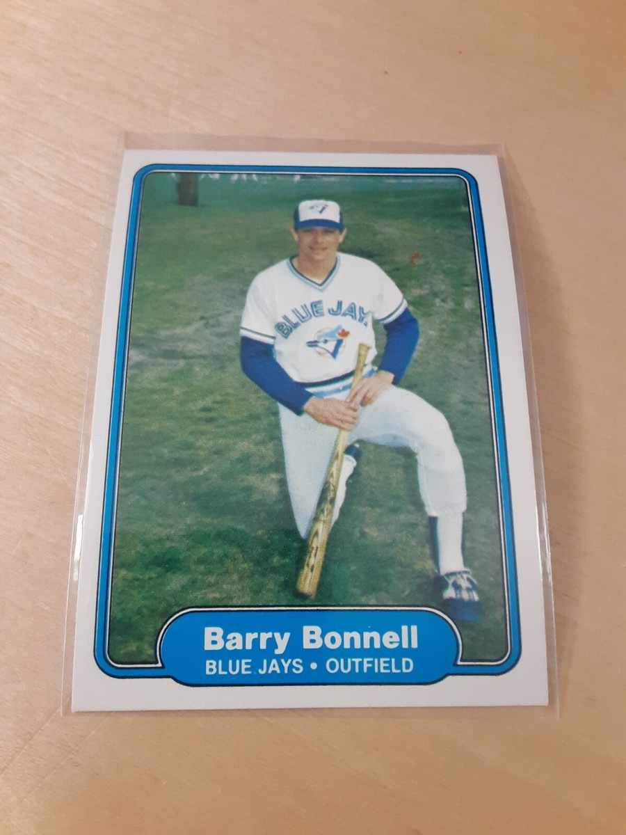1982 Fleer #611 BARRY BONNELL Toronto Blue Jays Baseball Card
