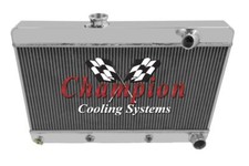 Alliant Champion 4 Row All Aluminum Radiator For 1961 1962 1963 Pontiac Tempest