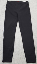 Spanx Leggings Womens Medium Black Skinny Leg High Waisted Pull On Stretch