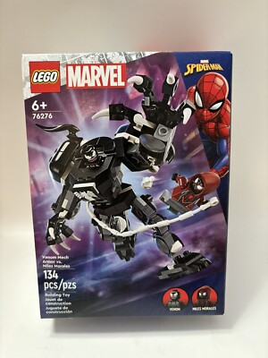 LEGO Marvel: Venom Mech Armor Vs. Miles Morales Set #76276 New