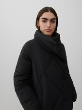 Reserved - Quilted Coat/jacket - Black - New With Tags