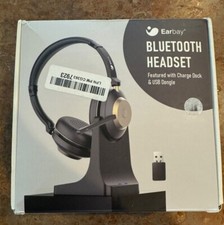 Earbay Wireless Headset, Bluetooth Headset with Microphone Noise Cancelling