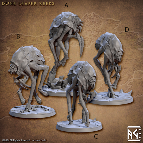 Artisan Guild Miniature D&D/wargames Blacktongue Assassins in resina 3d print - Picture 14 of 30