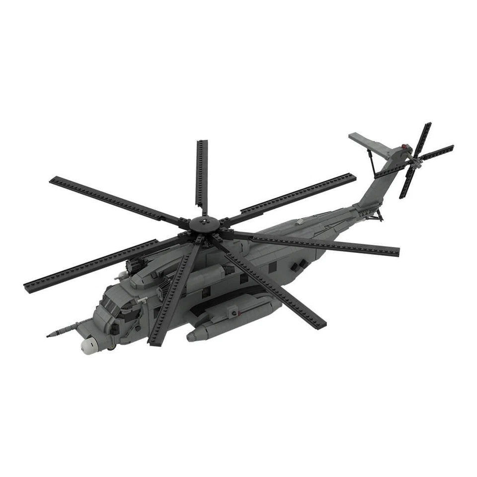 MOC-134252 Sikorsky Mh-53 Pave Low Rescue Helicopter 2023 Pieces Building Kit - Image 3 of 4