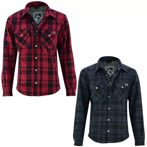 Neu Motorrad Aramid Hemd Herren Motorrad Mit Protektoren Biker Touren Jacke - Bild 1 von 8