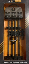 NEW TIGHTSPOT SHIFT LOCK  5 ARROW BOW QUIVER, GRANITE , RIGHTHAND, MATHEWS