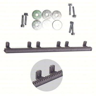 Satz Gestell Hydraulische Geräuscharm Tor Zum Schieben Nylon M4 1000x14x30 MM