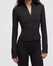 LULULEMON DEFINE JACKET CROPPED NULU BLACK 0-2 4 6 8 10-12 NWT