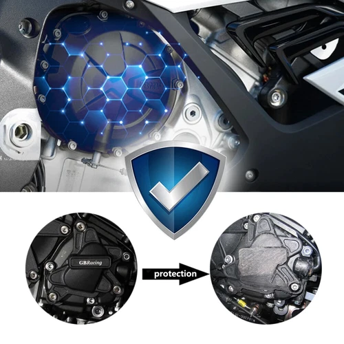 2014-2020-Cubierta del motor Cubierta del alternador para Yamaha MT09 FZ09 Tracer 900 SXR900 - Imagen 6 de 11